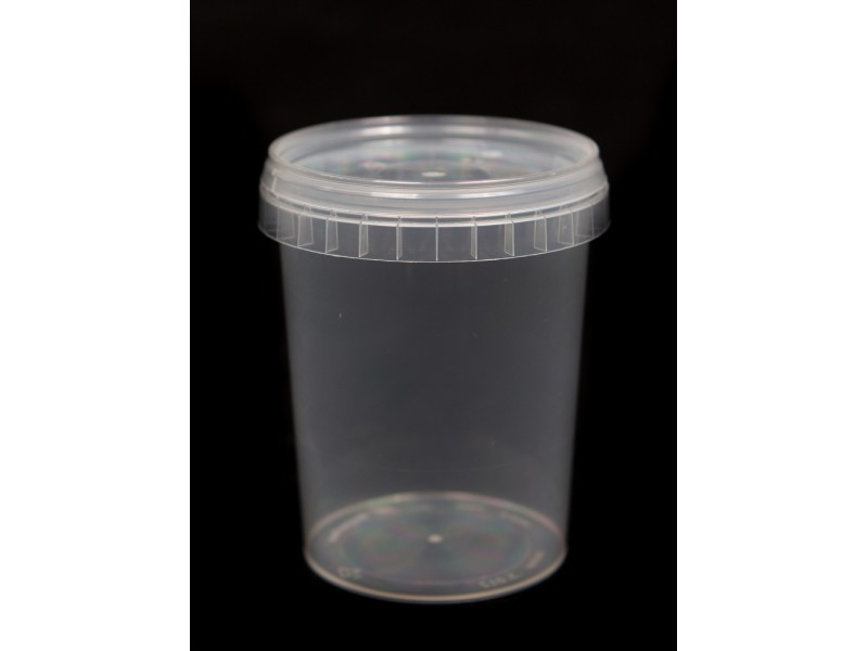 PP container with lid 400 ml