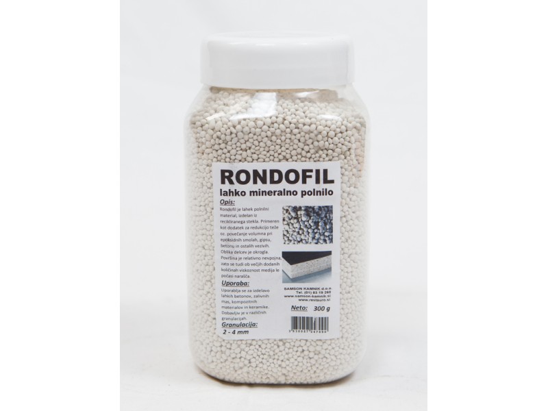 RONDOFIL lahko mineralno polnilo   2 - 4            300 g