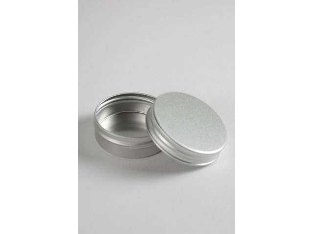 ALU tin with screw on lid 10 ml   (10 pieces)