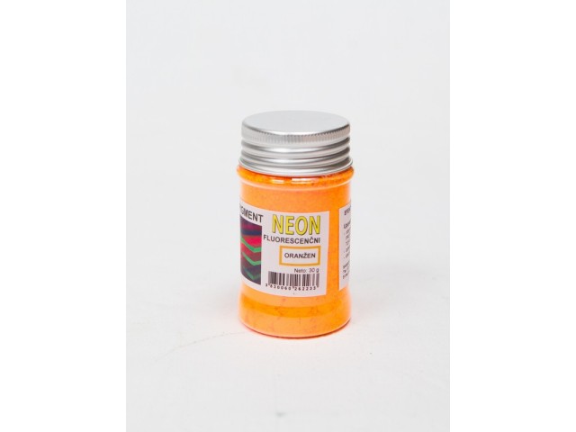 NEON - ORANŽEN fluorescenčni pigment