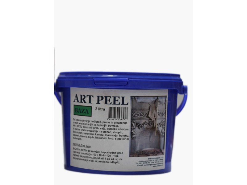 ART PEEL BASE Natural rubber based cleaning system 2l