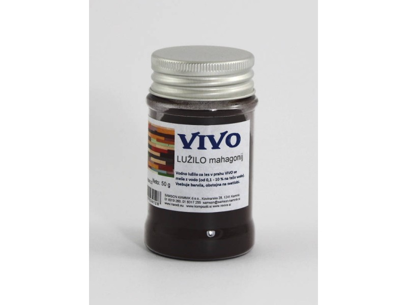 VIVO powdered wood stain MAHOGANY 50 g