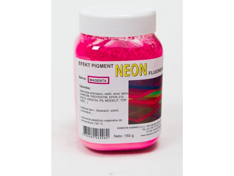 NEON - MAGENTA fluorescenčni pigment
