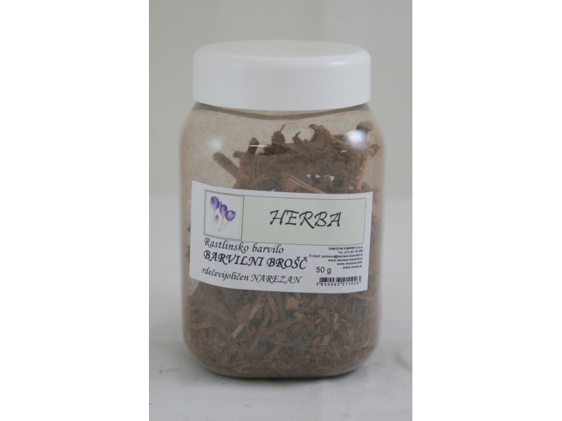 HERBA plant dye - COLORING BROTH - reddish violet cut 50 g