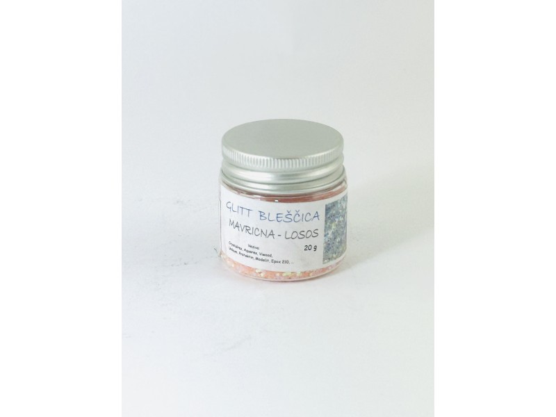 GLITT BLEŠČICA MAVRIČNA LOSOS 20 g