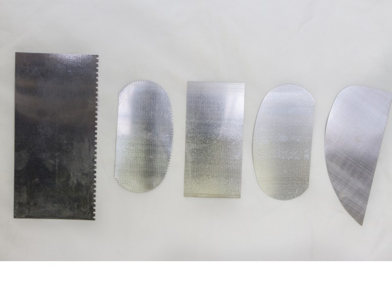 Modelirke - set 5 delni kovinske ploščice