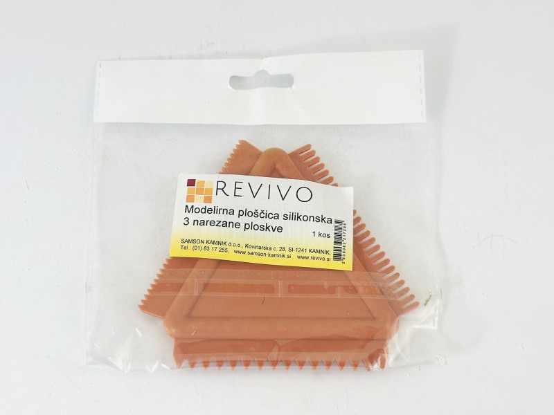 Modelirna ploščica silikonska - 3 narezane ploskve