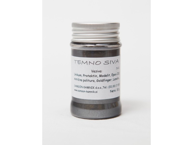 PERLA Temno siva D02 30 g