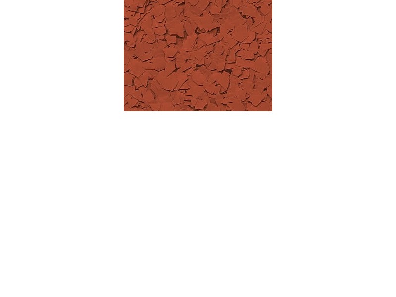 LUSKOVITI barvni kosmiči za EPOKSI in ZIDNE BARVE, rdeč