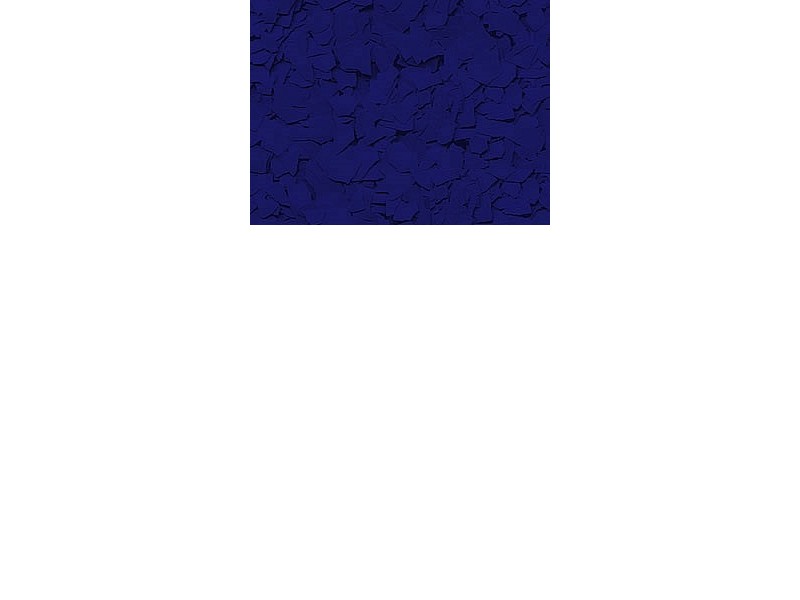 Flecked colored chips for EPOXY and WALL PAINTS, dark blue