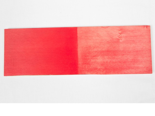 Tung oil pigmented with VIVAT pigment EXTRA RED