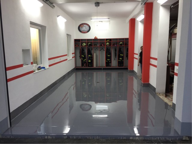 EPOXY RESIN EPOX 210 pressure in garage