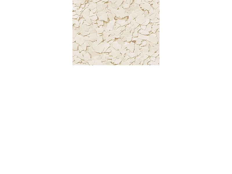 LUSKOVITI barvni kosmiči za EPOKSI in ZIDNE BARVE, umazano bel