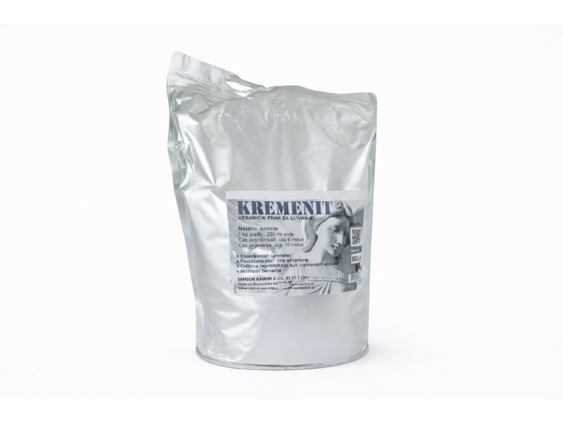KREMENIT WHITE porcelain-like ceramic powder 7 kg