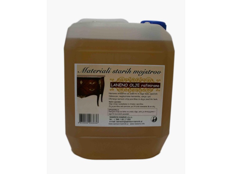 FLAXSEED OIL - refined 10 l