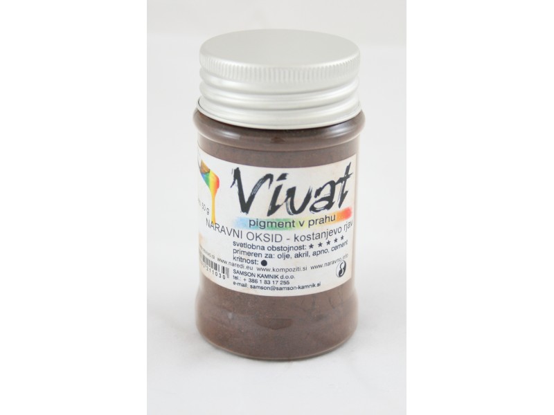 VIVAT - natural oxide CHESTNUT BROWN 50g