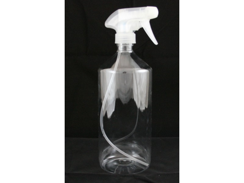 PLASTIC BOTTLE WITH SPRAYER 1l