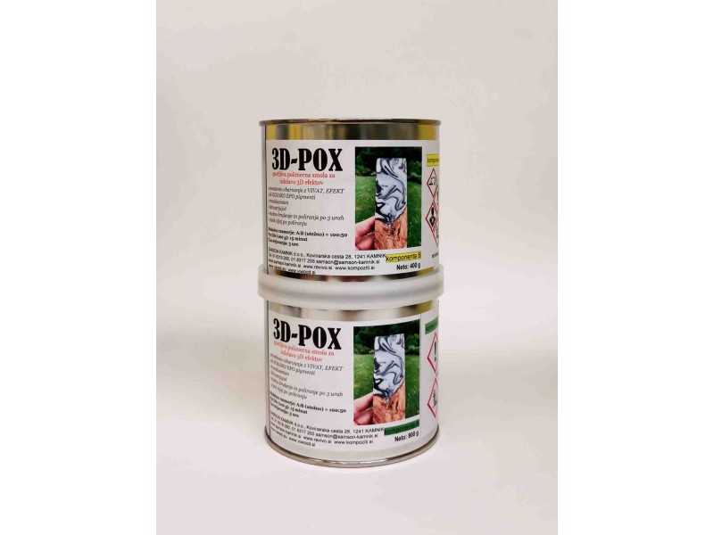 3D POX kneadable epoxy putty 800 + 400 g