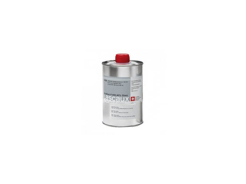 LASCAUX Acrylic Resin P550-40% glossy 1 l