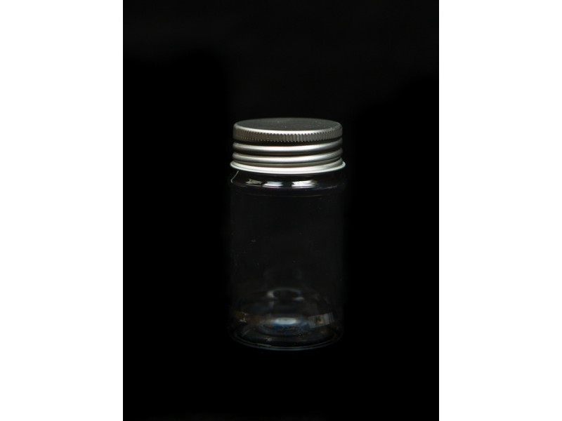 PET container with ALU screw on LID 100 ml