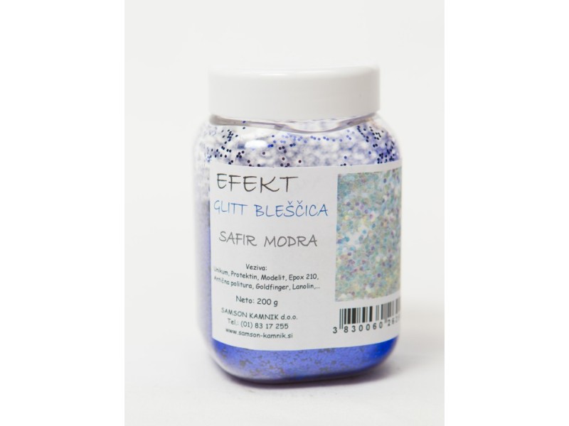 EFFECT GLITTER Sapphire Blue 200 g