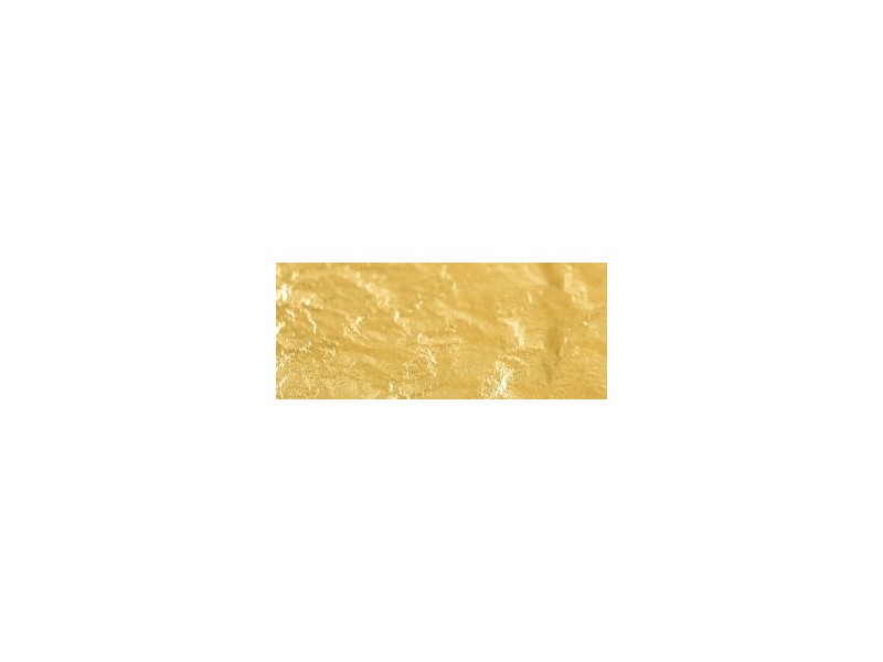 ZLATO V LISTIČIH Gelb Gold   21  Karat   80 x 80 mm    25 lističev
