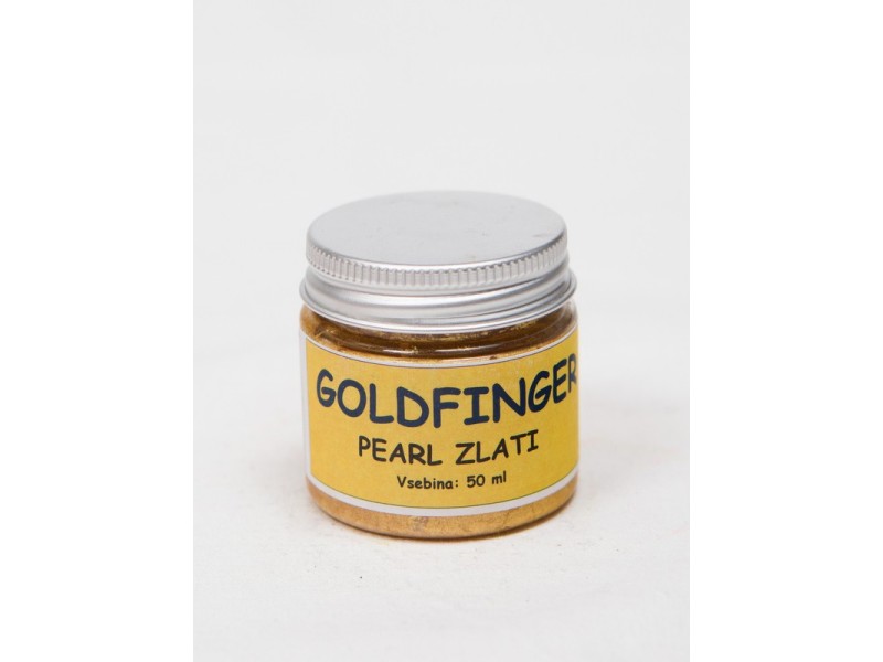 Golgfinger, pearl zlati 50 ml