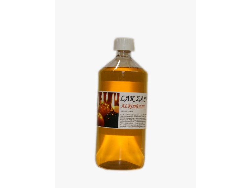 CANDLE VARNISH - alcohol based 1l