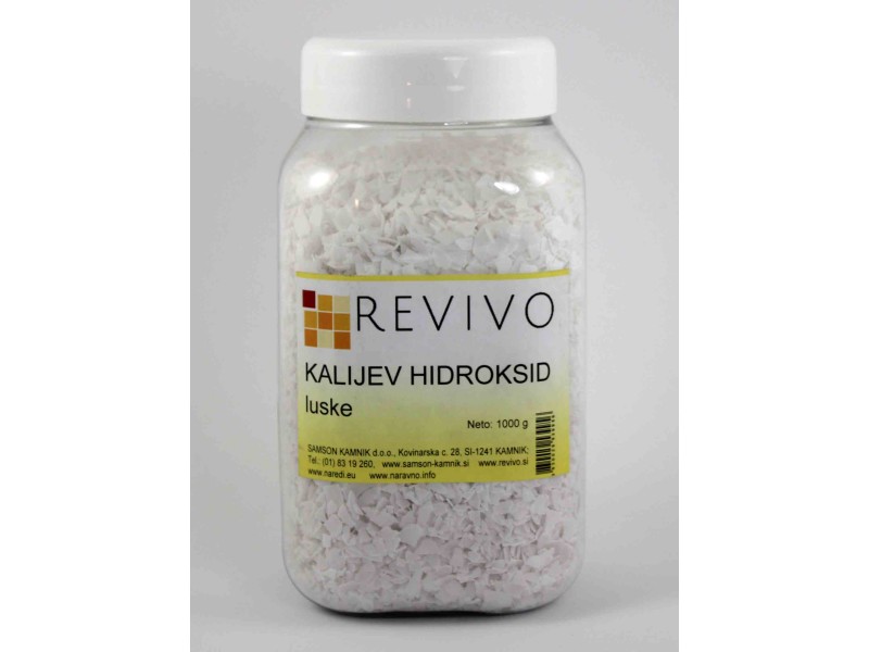 POTASSIUM HYDROXIDE scales 1 kg