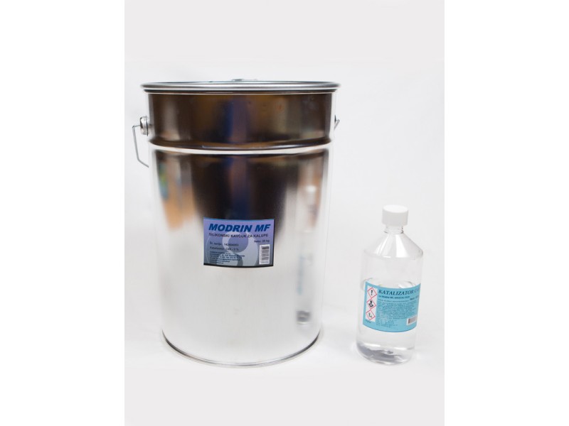 Silikonski kavčuk MODRIN MF 20 kg + katalizator C-88 600 g