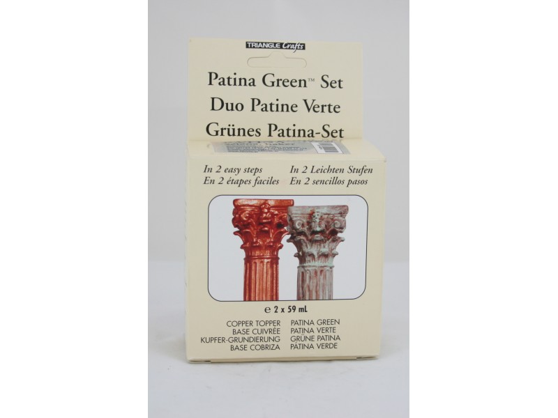 Patina - zelena, baker 2 x 50 ml