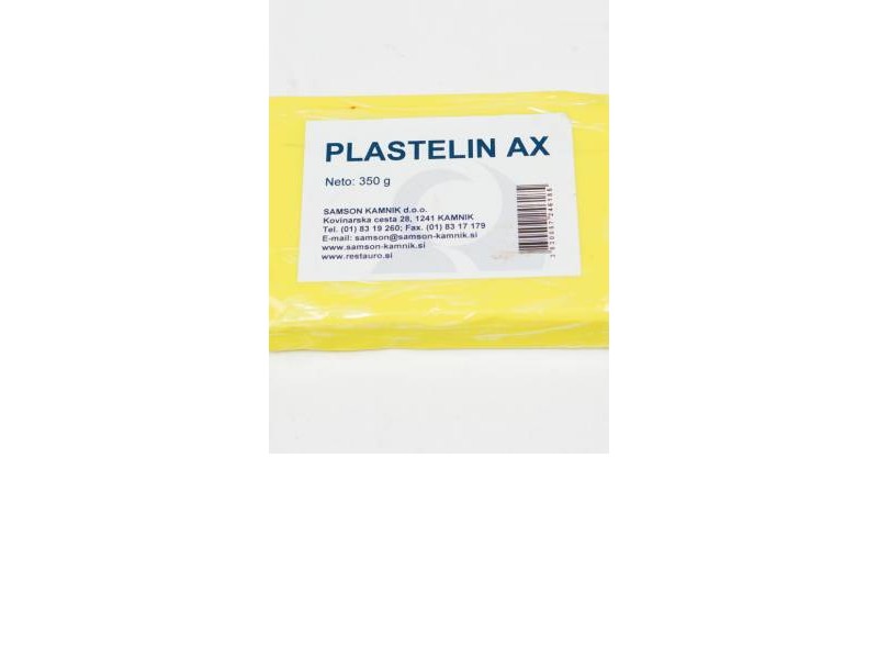 Plasticine ax, yellow 500g