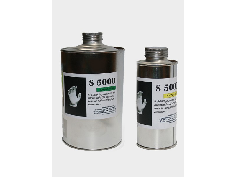 S5000 resin for 3D print, wood and stone consolidation   1000 + 230 g