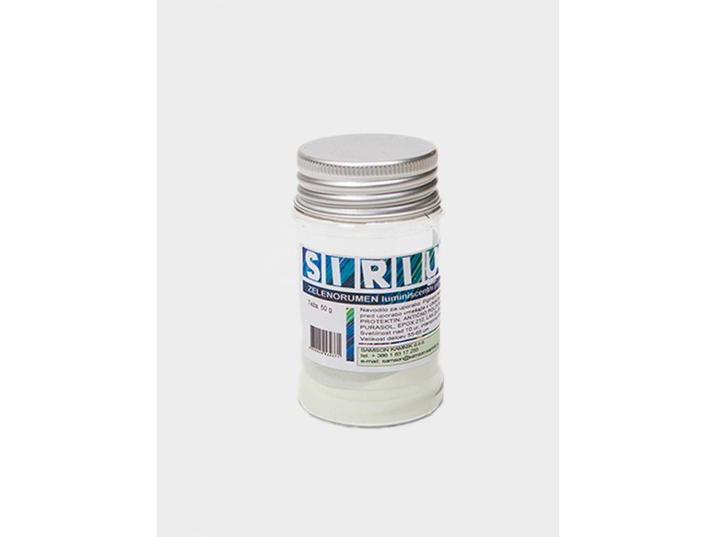 EFFECT SIRIUS green-yellow luminescent pigment 50 g