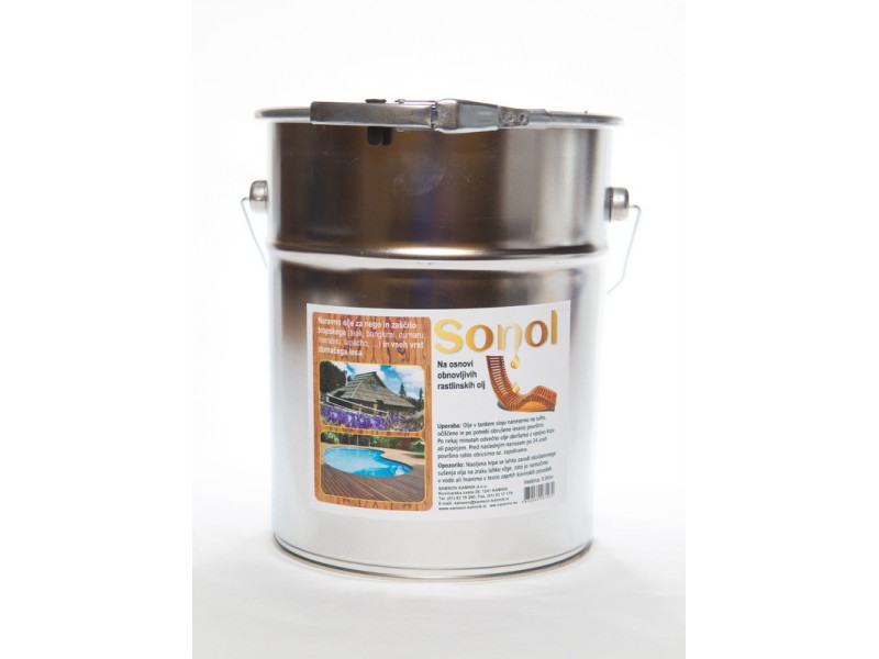 SONOL natural outdoor tropical wood protection 5 l