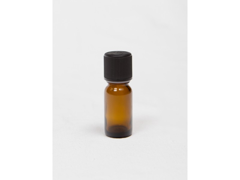 BROWN BOTTLE 10 ml with lid