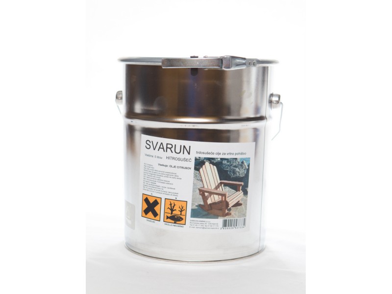 SVARUN natural lacquer for garden furniture 5 l