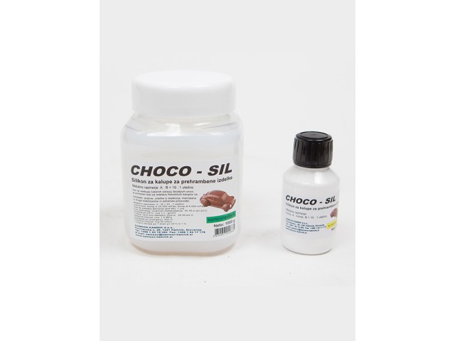 CHOCO SIL silikon za kalupe za čokolado     1000 g + 100 g