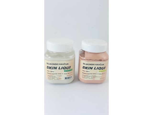 Silicone SKIN LIQUI 1 kg + 1 kg