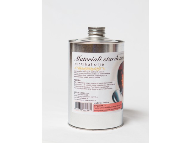 RUSTIKAL indoor natural oil finish 1 l