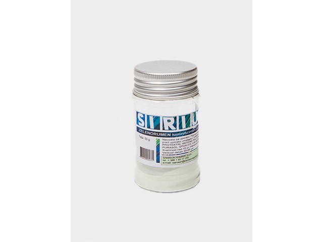 SIRIUS zelenorumen luminiscentni pigment      50 g