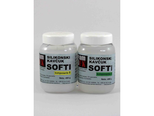 Silikonski kavčuk SOFTI gel  450 g + 450 g