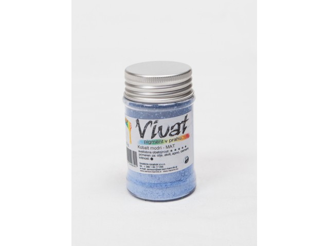 VIVAT oksidni/anorganski pigment KOBALT MODRA MAT 50 g