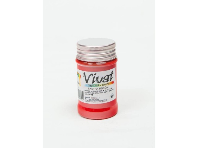 VIVAT organski pigment RDEČ ekstra 40 g