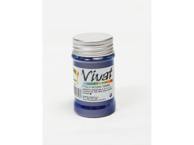 VIVAT organski pigment FTALNO TEMNO MODER 40 g