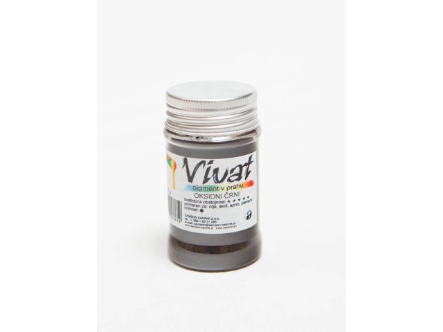 VIVAT oksidni/anorganski pigment ČRN 60 g