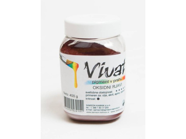 VIVAT oksidni/anorganski pigment RJAV 400g