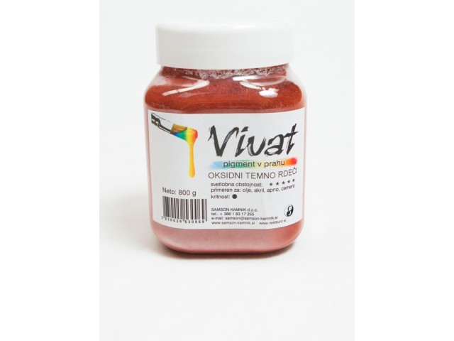 VIVAT Red iron oxide deep PR 101 800 g