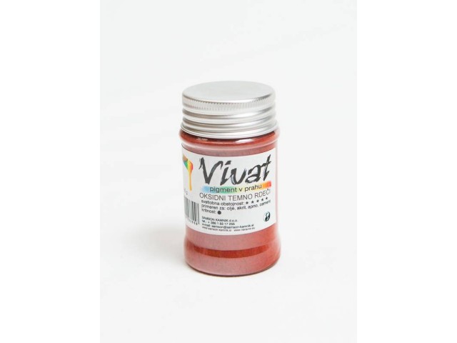 VIVAT Red iron oxide deep PR 101 80 g