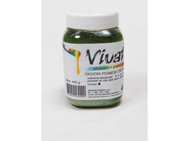 VIVAT oksidni/anorganski pigment ZELEN 400g